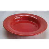 Persian Red Tapas Plate Outer D- 6”xInner D- 4.25”xH- 1” ArtEvo