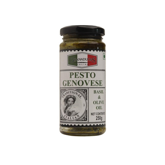 Pesto Genovese For Pasta & Pizza Sauce 250g Granaducas