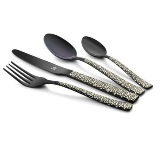 Phoenix 24 Pcs Set with Hanging stand (Fork,Knife,Tea Spoon,Spoon) FNS