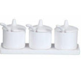 Pickle Tray 10 Pc Set Rect Clay Craft