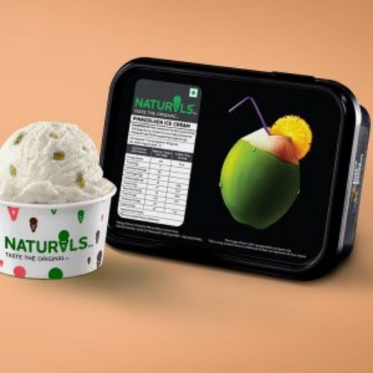 Pinacolada Ice cream  Naturals