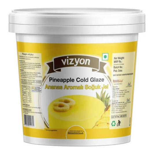 Pineapple Cold Glaze 900 Gm, Vizyon