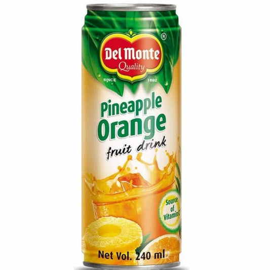 Pineapple Fruit Drink 240 ml  Del Monte
