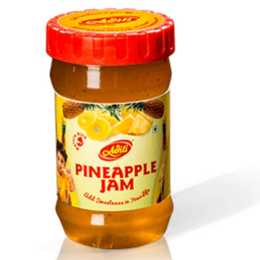 Pineapple Fruit Jam 200gm  Aditi