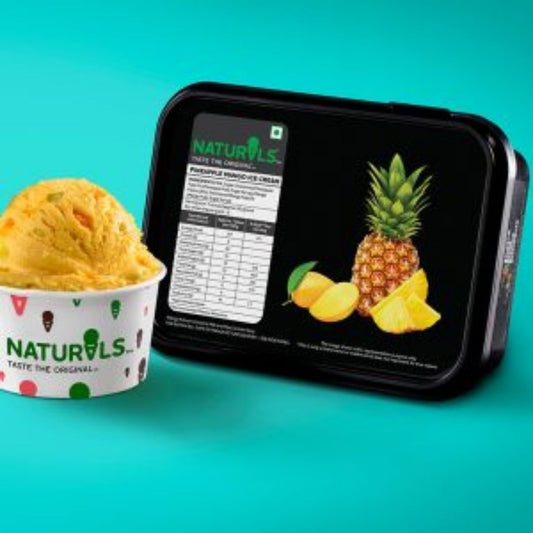 Pineapple Mango Ice Cream  Naturals