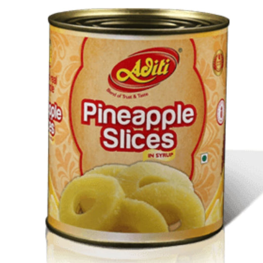 Pineapple Slice in Sugar Syrup 850gm  Aditi