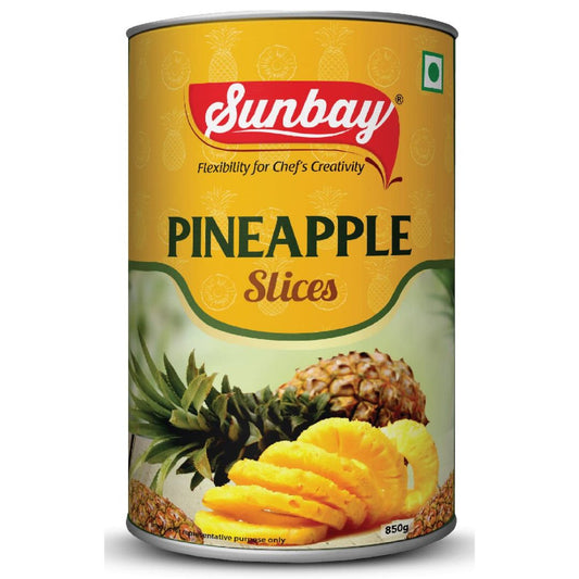 Pineapple Slices In Syrup  850 gm  Sunbay