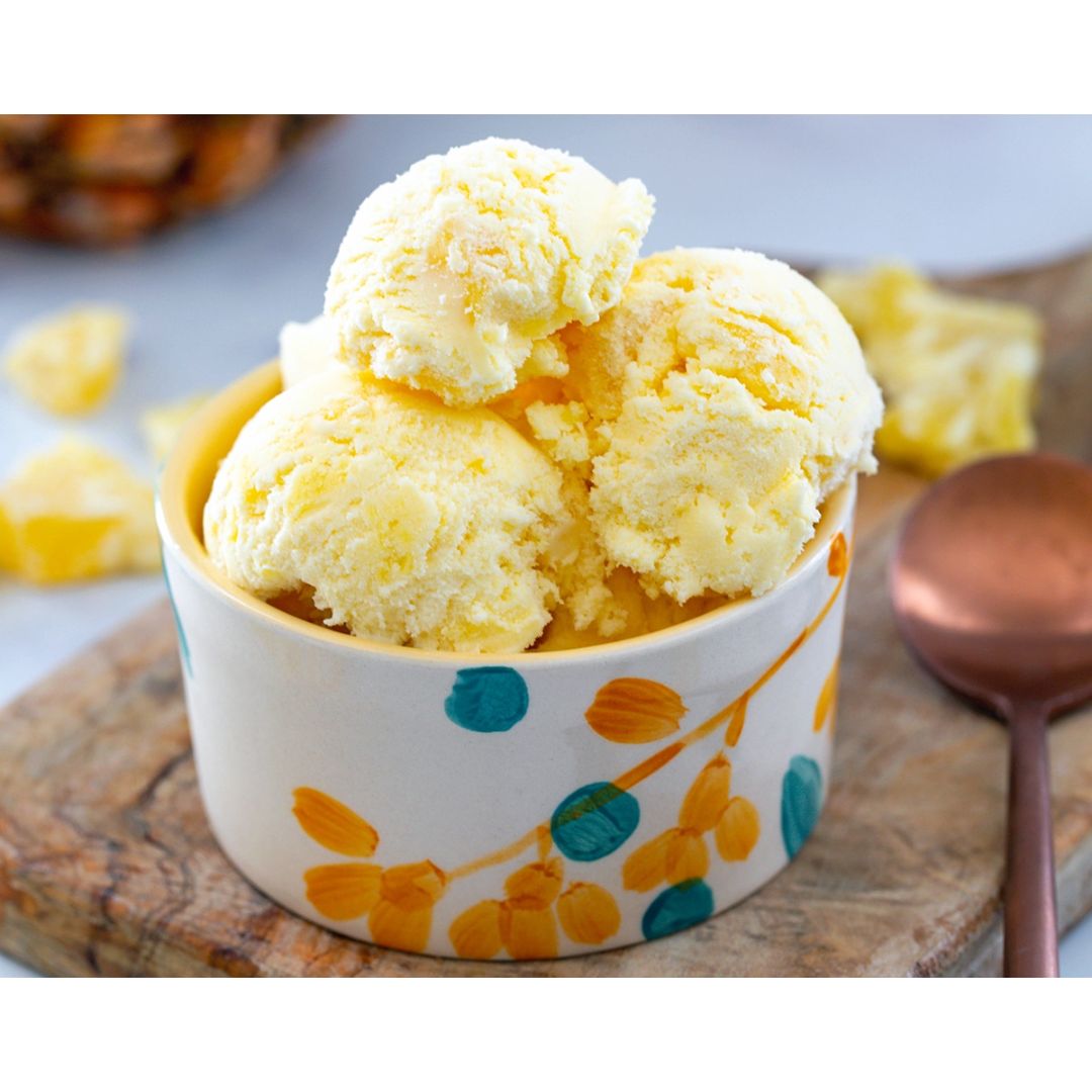 Pineapple Supreme Ice Cream (40 Scoops) 4 ltr  Dlish