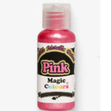 Pink Edible Metallic Paints Magic Colours