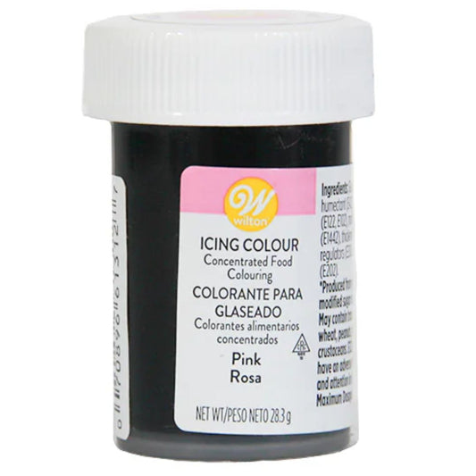 Pink Gel Food Coloring Icing 28.3g Wilton