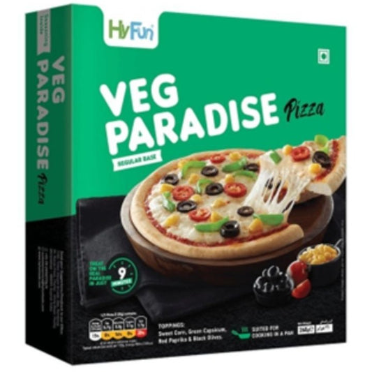 Pizza Regular 7" Veg paradise   185gm X 15pcs - HyFun Food Service