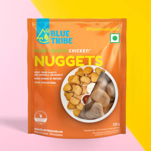 Plant Based Chicken Nuggets 250gm Blue Tribe