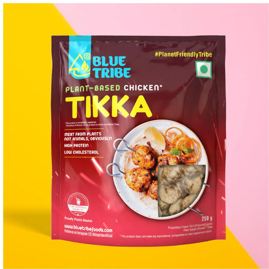 Plant based Chicken Tikka 250gm Blue Tribe