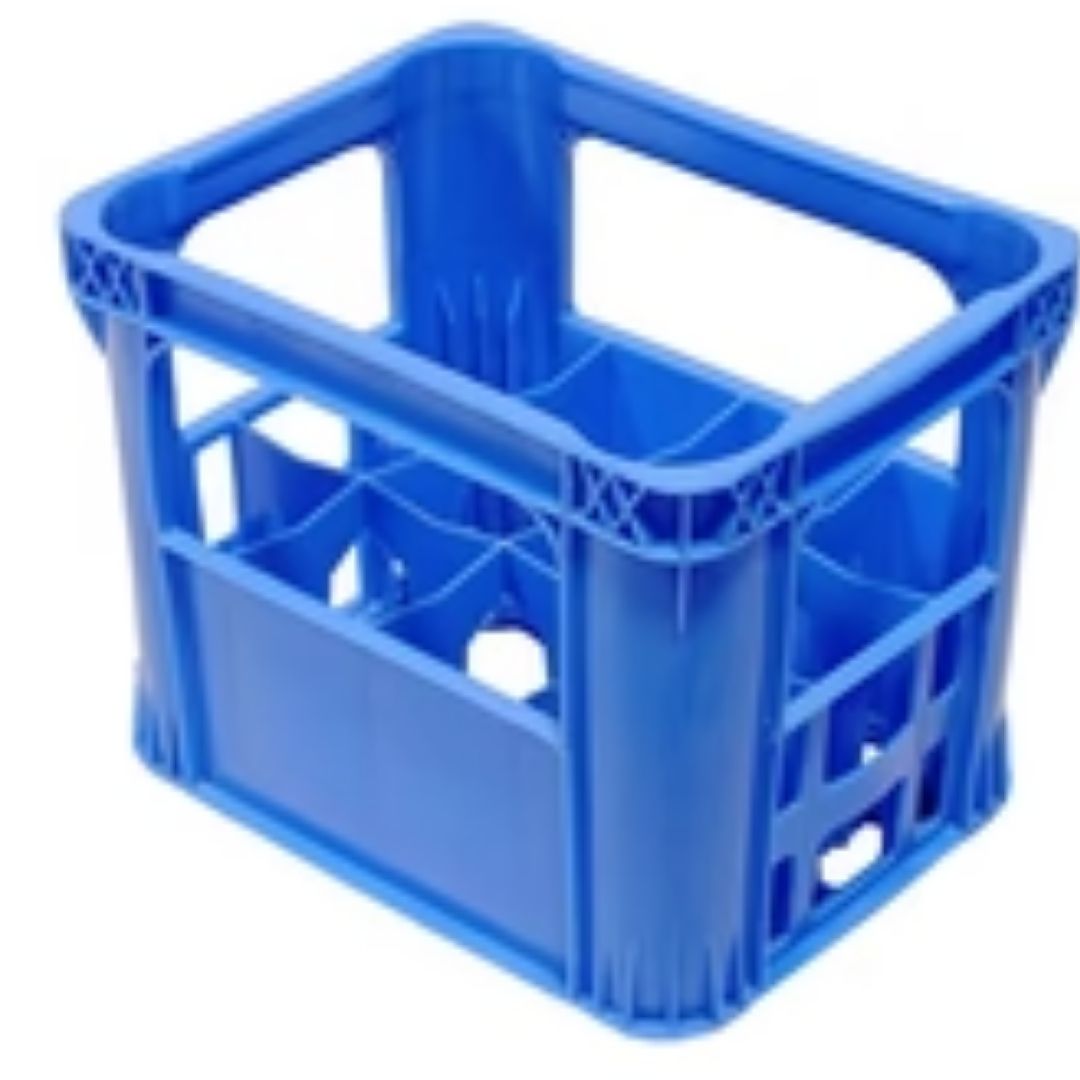 Plastic-Crates FULL DEPTH 12 BOTTLE CRATE Nilkamal