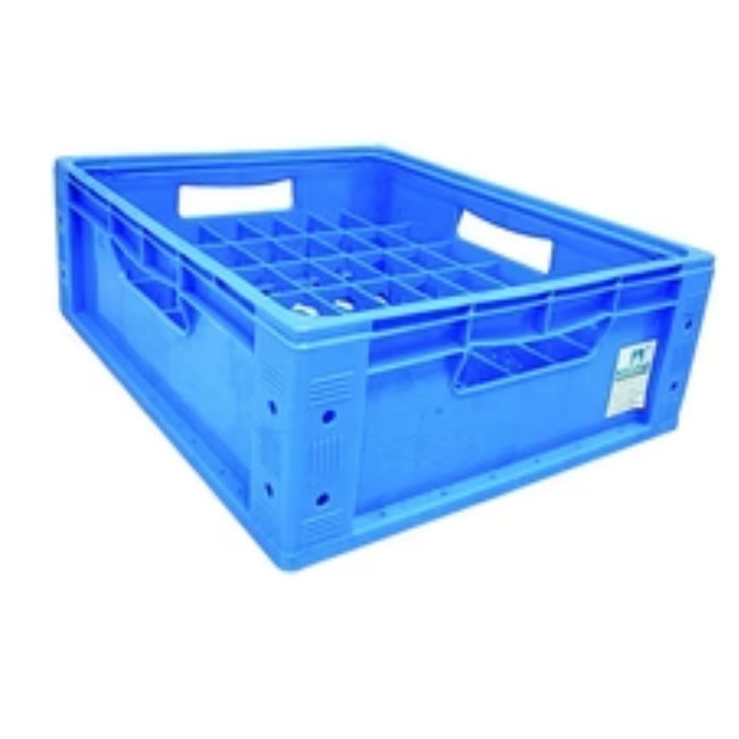 Plastic-Crates FULL DEPTH 48 BOTTLE CRATE Nilkamal