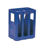 Plastic-Crates FULL DEPTH 6 BOTTLE CRATE Nilkamal