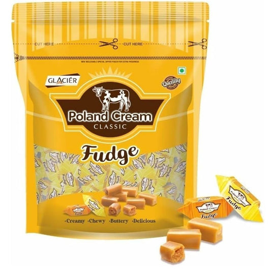 Poland Cream Classic Toffee Fudge Creamy & Chewy 500gm Glacier's