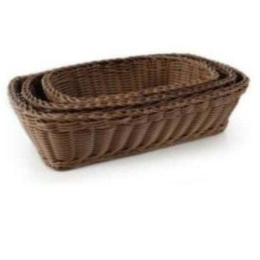 Polyrattan Basket Rectangle S 23x17x7 cms Regency