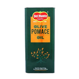 Pomace Olive Oil Tin 5 ltr  Del Monte