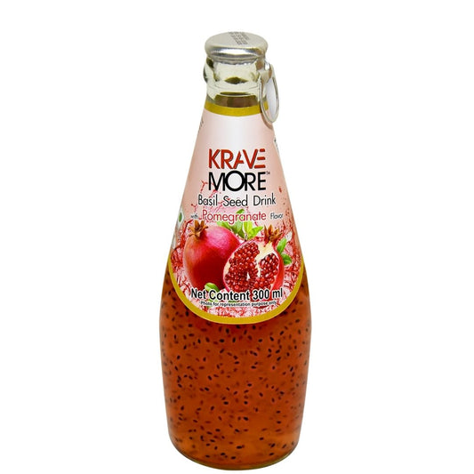 Pomegranate Basil Seed Drink 300ml Krave More