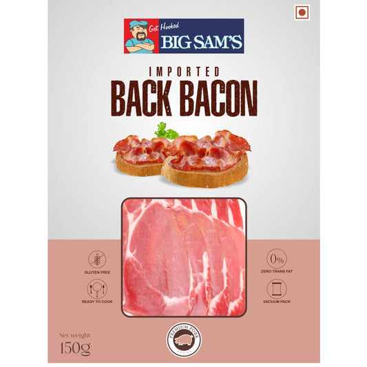 Pork Back Bacon 150g Big Sams