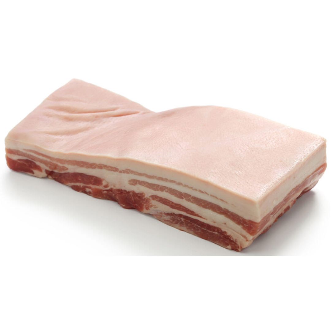 Pork Belly Boneless Skin On   Fresh