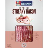 Pork Streaky Bacon 150g Big Sams