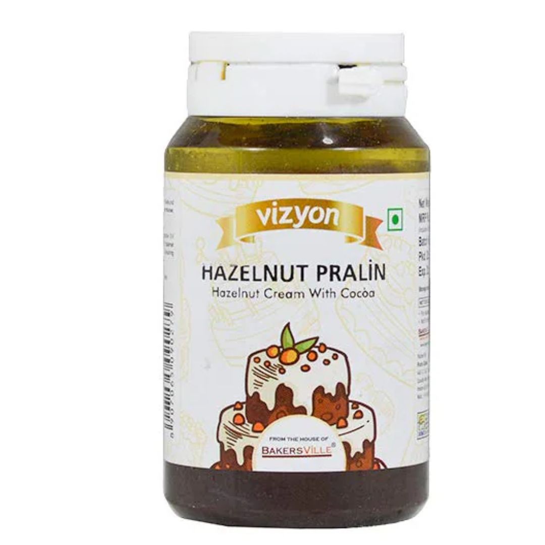 Pralin Hazelnut Cream with Cocoa, 200g, Vizyon