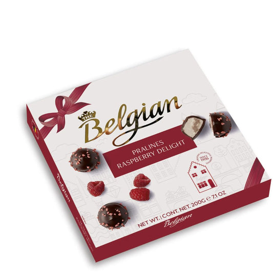 Pralines Raspberry Delight 200g The Belgian