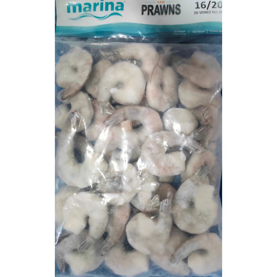 Prawns Vennamai PD 16/20 Frozen (30% Glazed)  1 KG