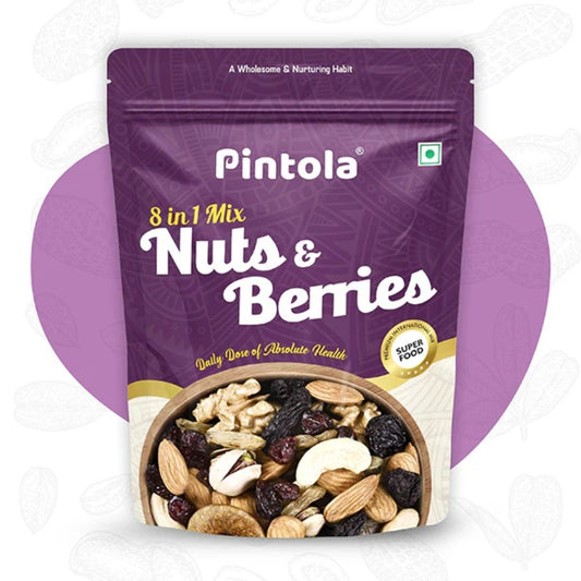 Premium 8 in 1 Mix Nuts & Berries Pintola