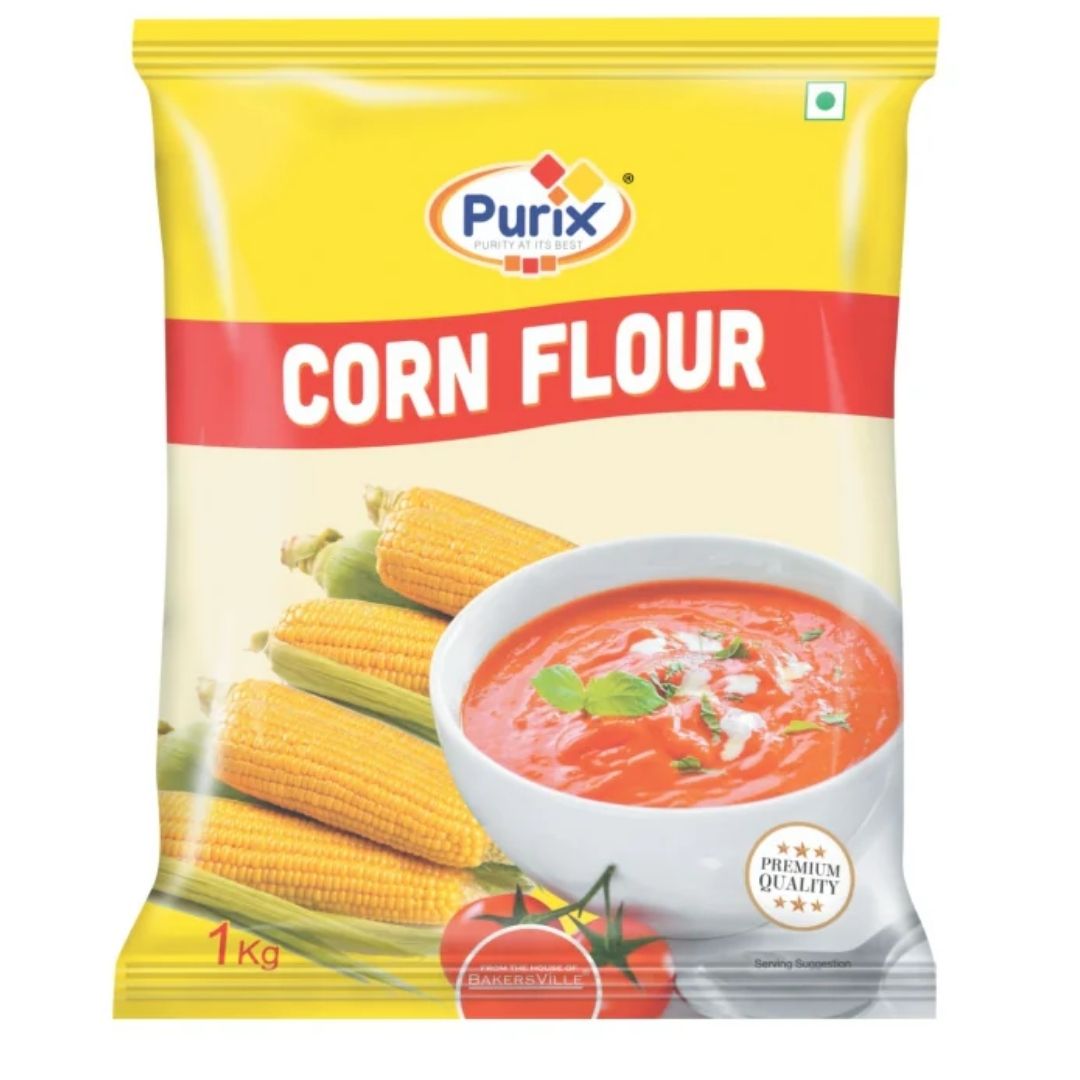 Premium Corn Flour, 1 KG Purix