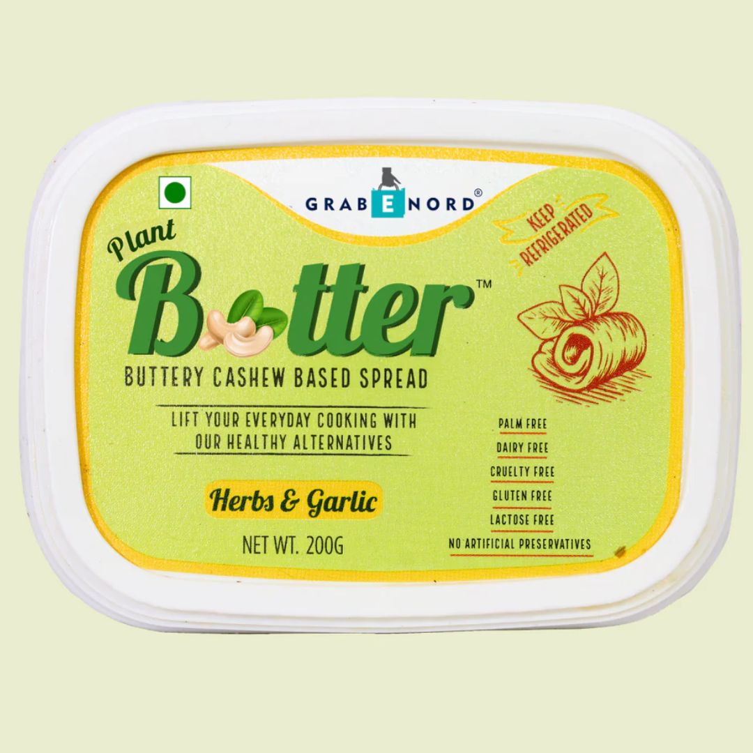 Premium Herbs & Garlic Buttery Spread 200gm Grabenord