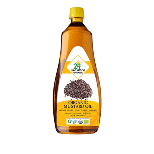 Premium Mustard Oil 24 Mantra Organic