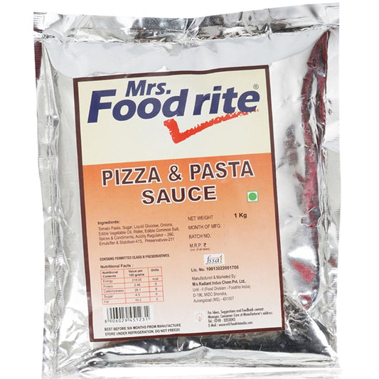 Premium Pizza Pasta Sauce  1 kg  Mrs Food rite