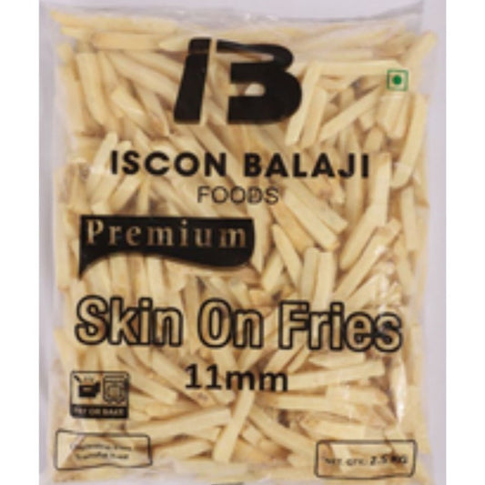 Premium Skin on Fries 11mm  - 2.5 kg  Hungritos'