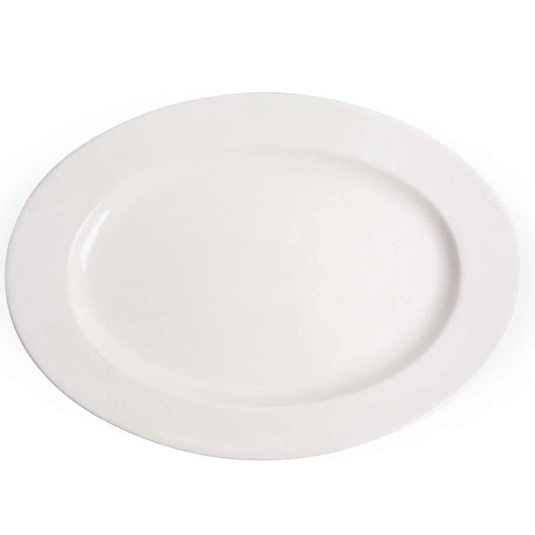 Prime OVAL PLATE Ivory