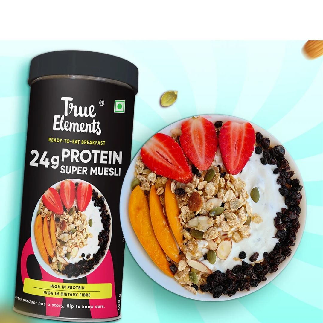 Protein Muesli 400gm True Elements