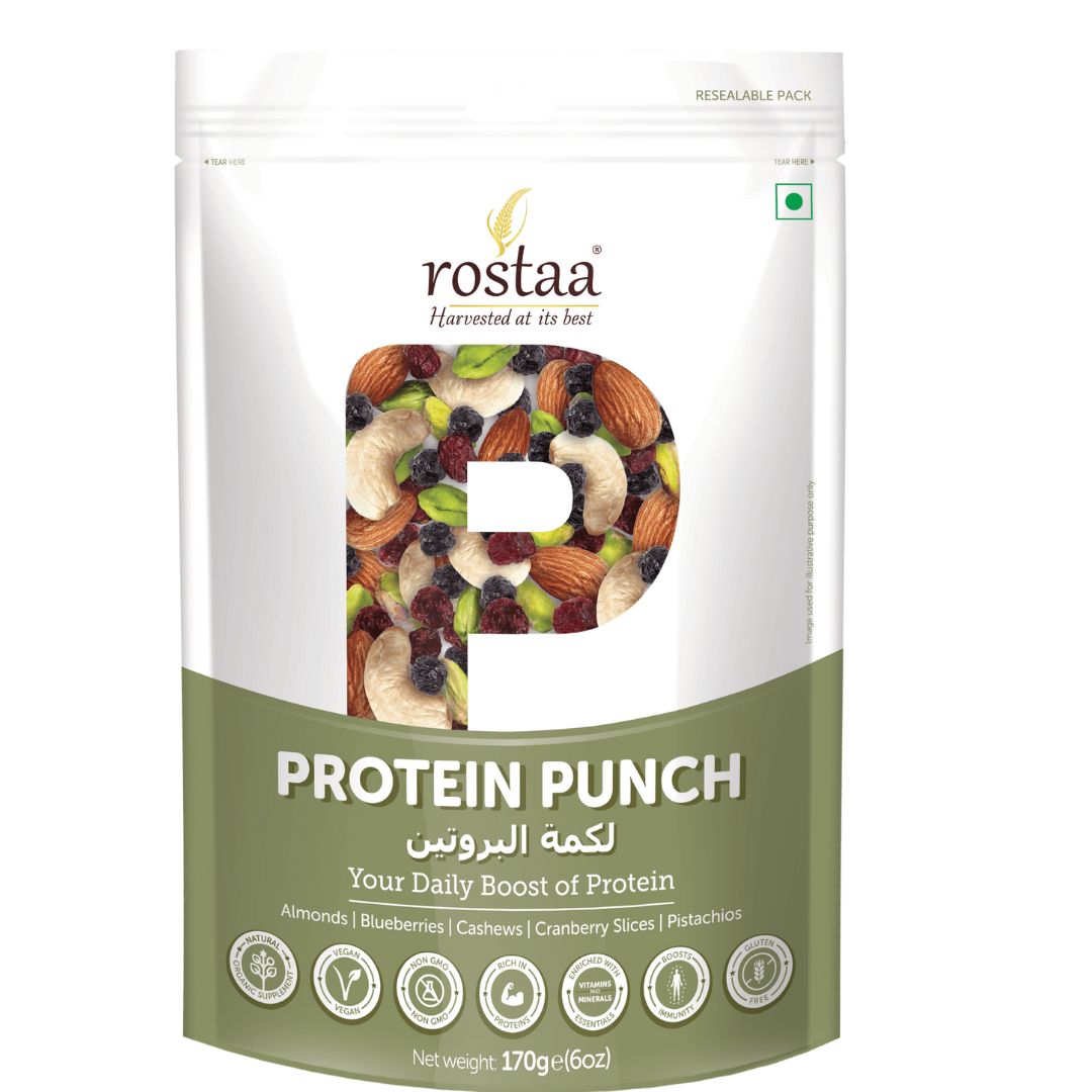 Protein Punch Mix 170gm Rostaa