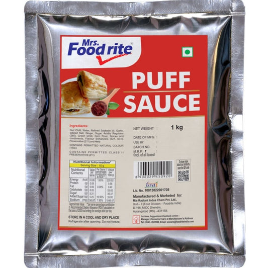 Puff Sauce  1 kg  Mrs Food rite