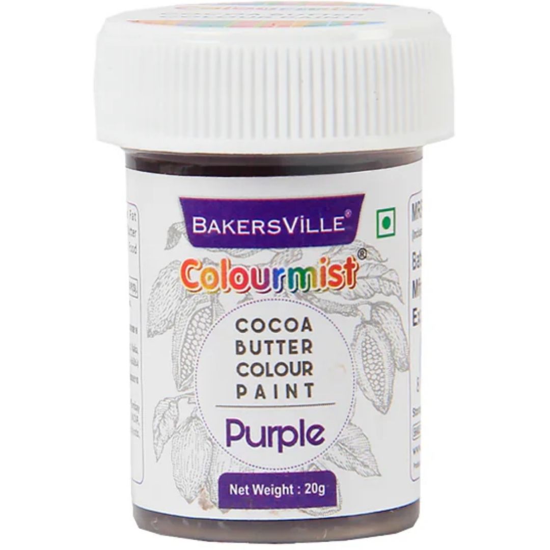 Puple Colourmist Cocoa Butter Colour 20ml Bakersville