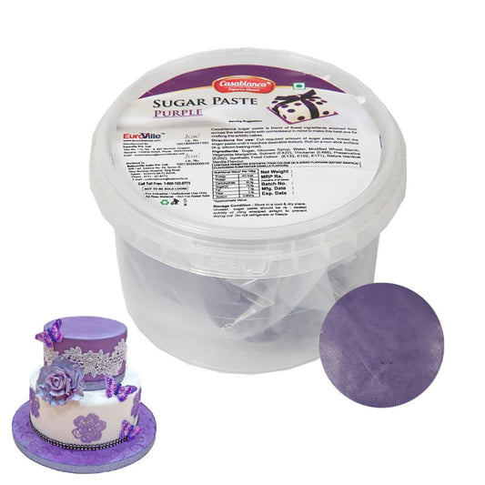 Purple Sugar Paste 200g Casablanca