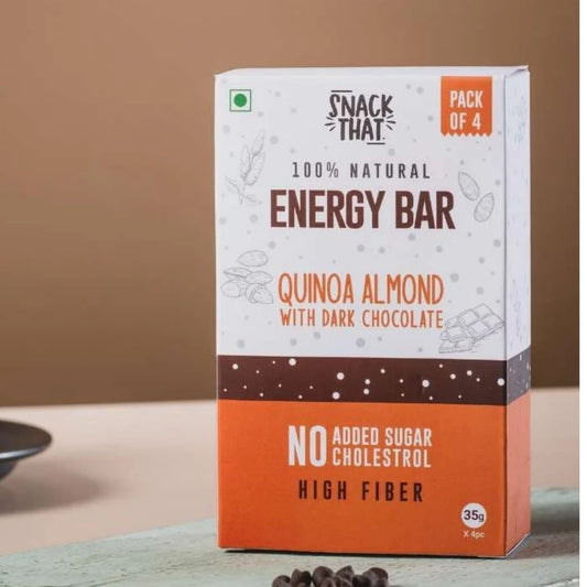 Quinoa Almond Energy Bars Snack That