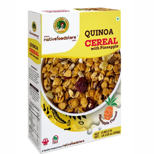 Quinoa Cereal With Pineapple  400g Native food Store