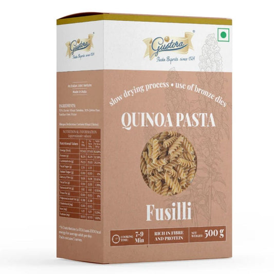 Quinoa Fusilli Pasta Gustora