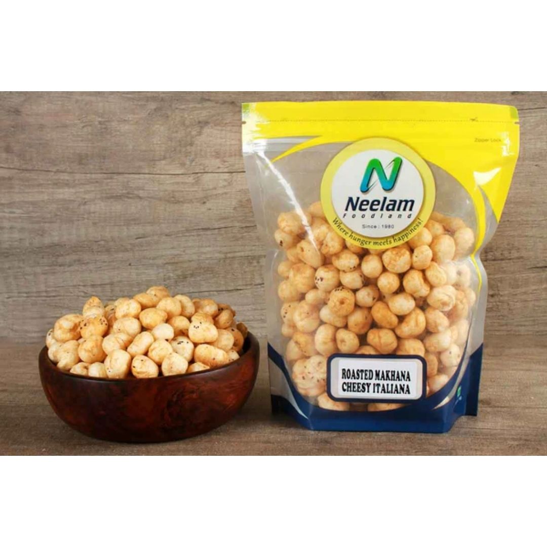 ROASTED MAKHANA CHEESY ITALIANA 70G NEELAM