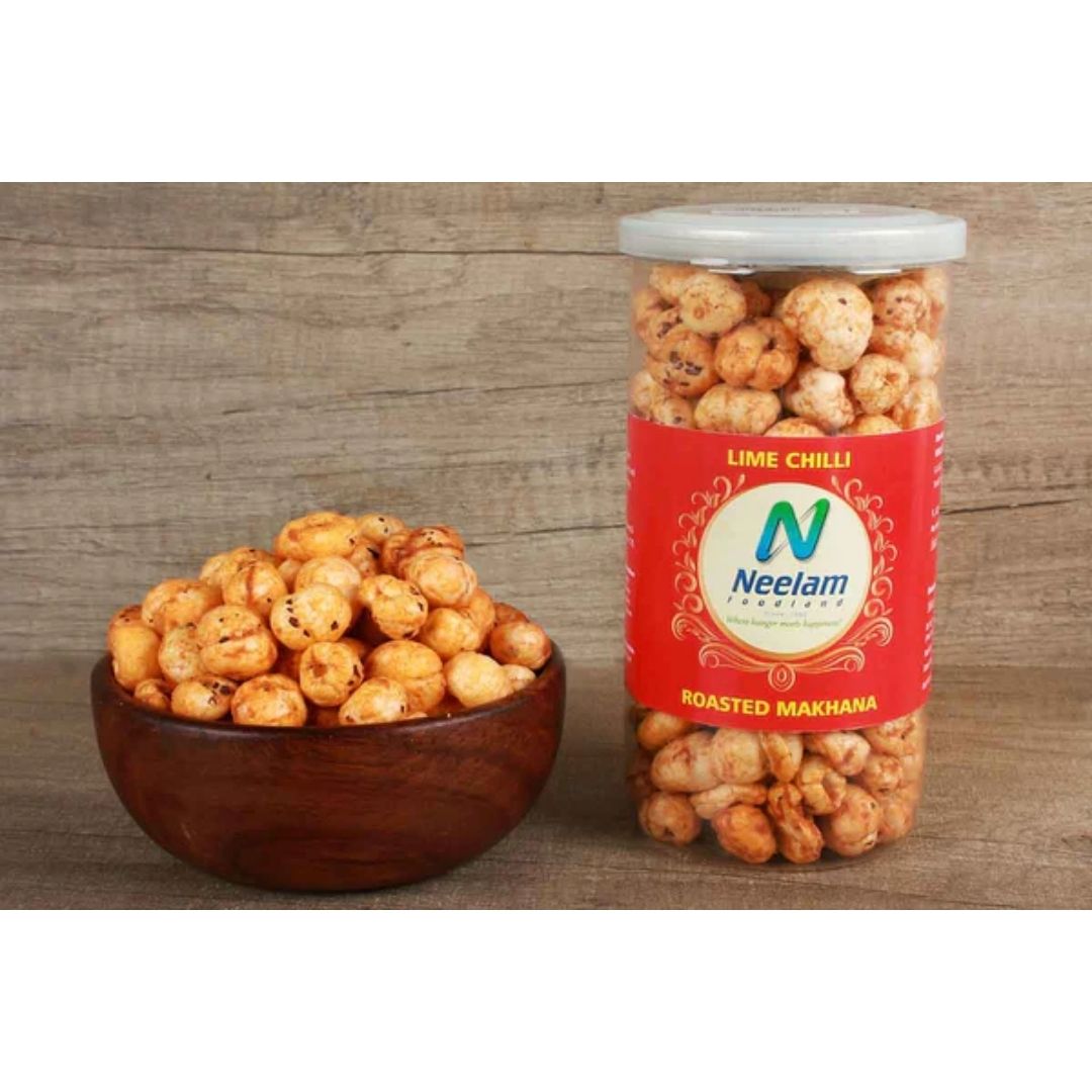 ROASTED MAKHANA LIME CHILLI 80 GM NEELAM