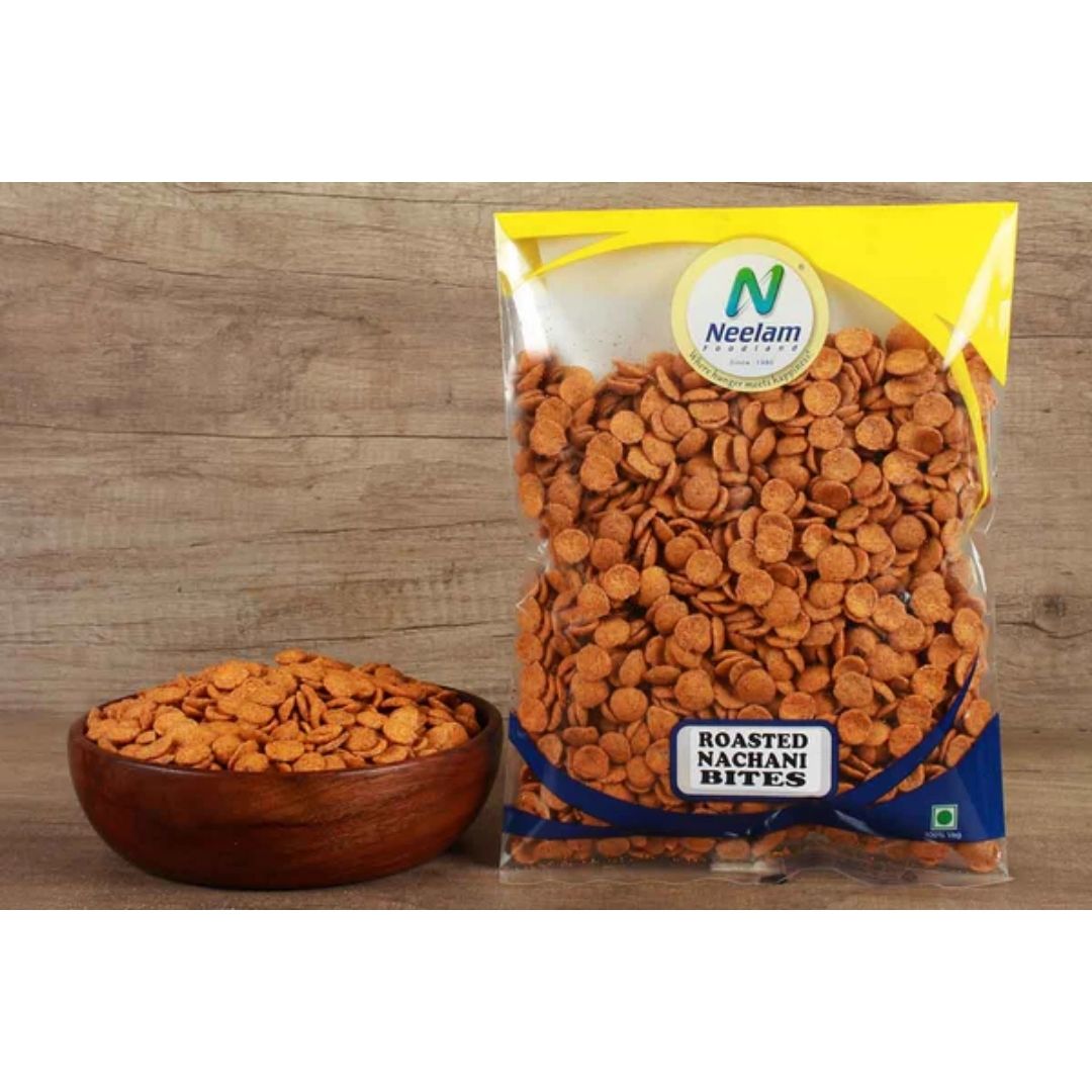 ROASTED NACHANI BITES 200 GM NEELAM