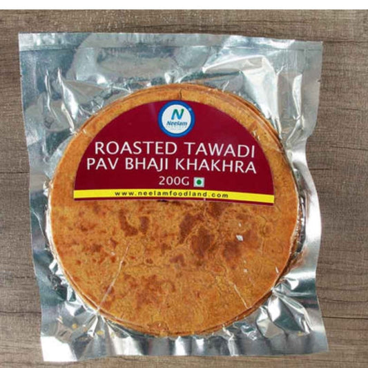 ROASTED TAWADI PAV BHAJI KHAKHRA 200G NEELAM