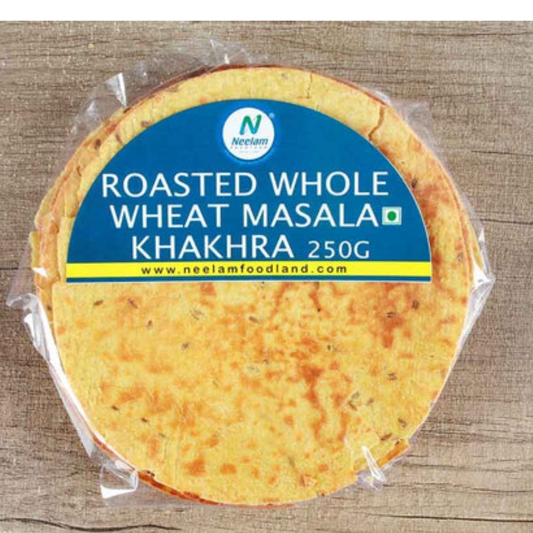 ROSATED WHOLE WHEAT MASALA KHAKHRA 250G NEELAM